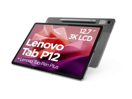 Lenovo Tab P12 8GB 128GB 12.7  + Lápiz Storm Grey (Cargador UK) Reacondicionado For Sale