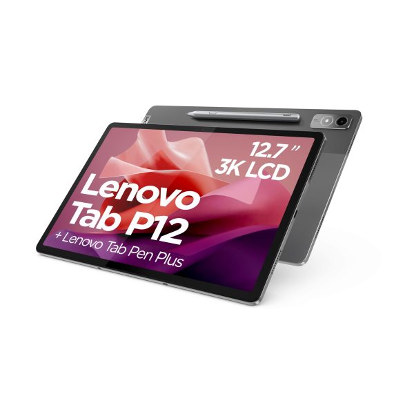 Lenovo Tab P12 8GB 128GB 12.7  + Lápiz Storm Grey (Cargador UK) Reacondicionado For Sale